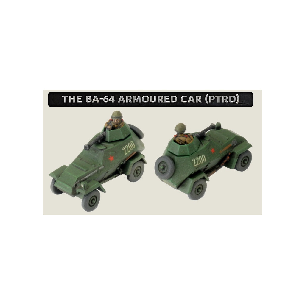 Flames of War - BA-64 Armoured Car Platoon