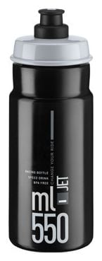 Bidon Elite Jet 350 ml Noir/Gris