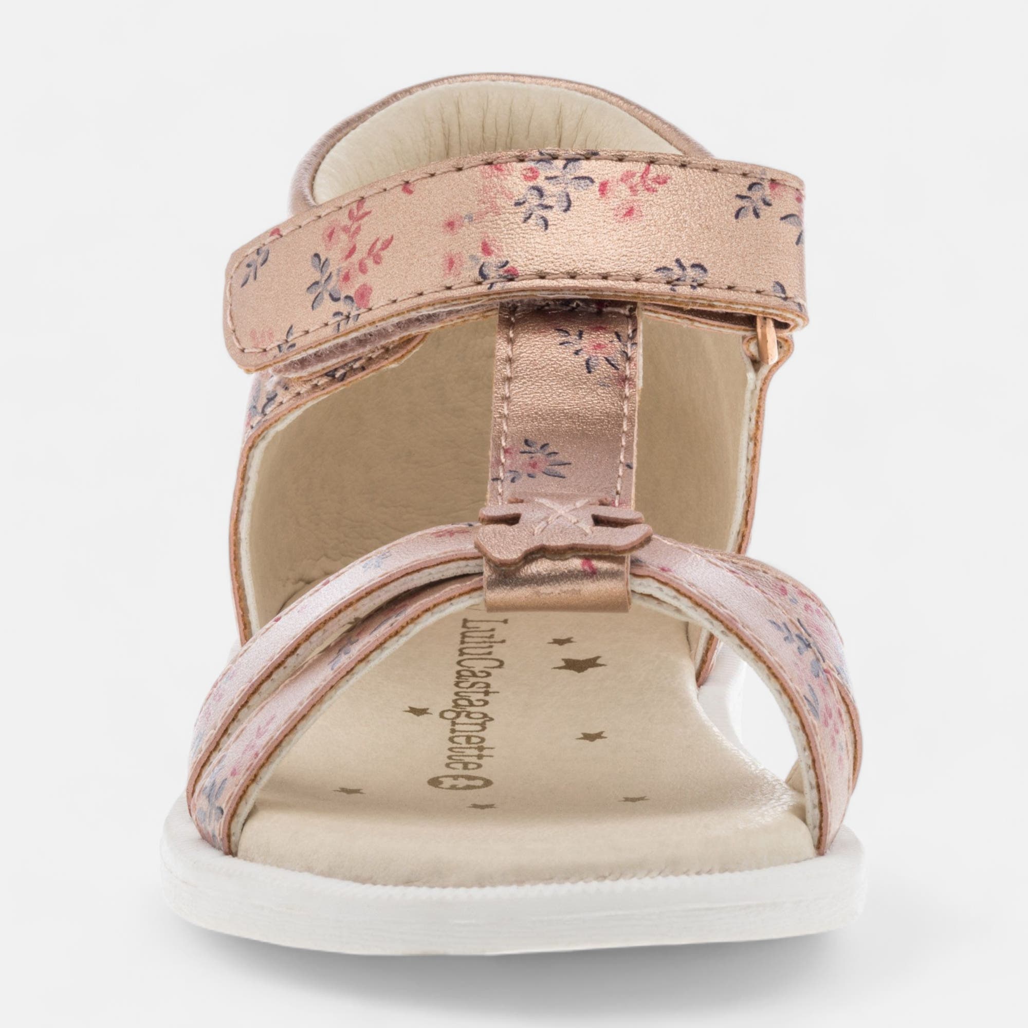 Nu-pieds Bébé fille or