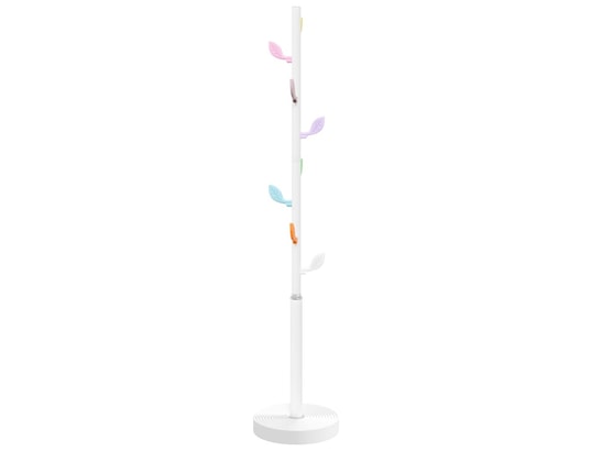 VIDAXL - Porte manteau Porte-manteau blanc 172 cm fer enduit de poudre