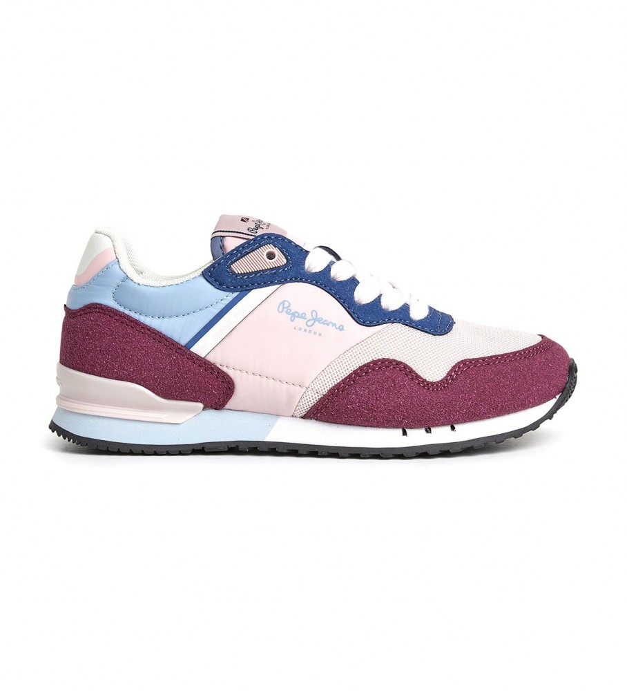 Tênis Pepe Jeans London Classic G multicoloridos