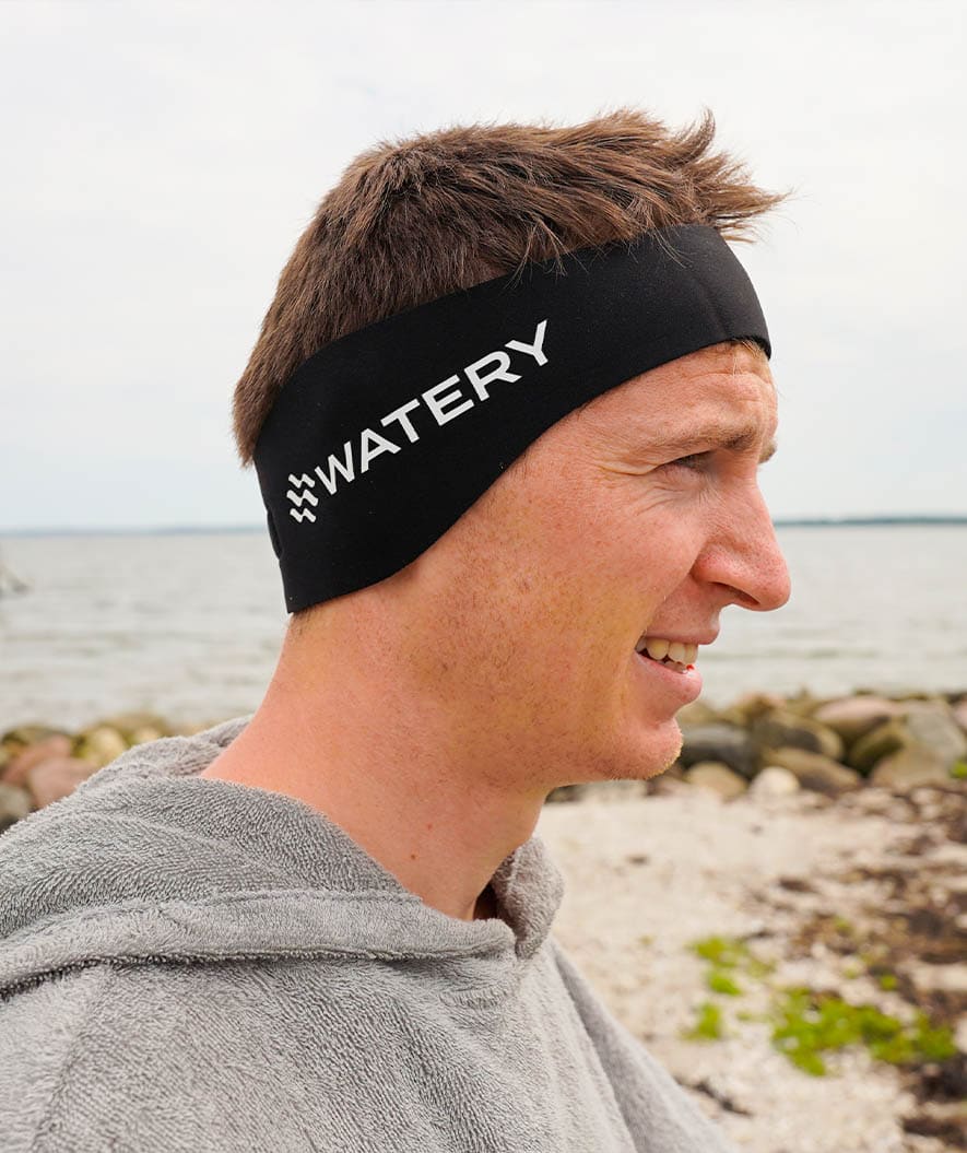 Watery earband til voksne - Raider - Sort