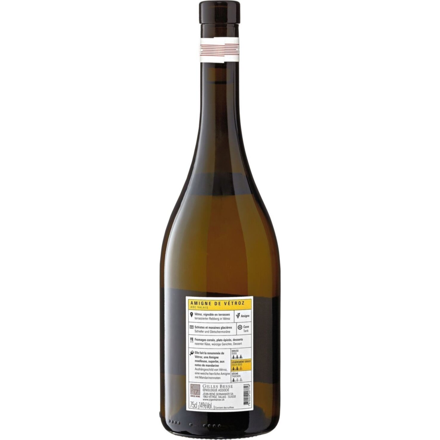 Valais AOC Amigne de Vétroz Jean-René Germanier -75cl