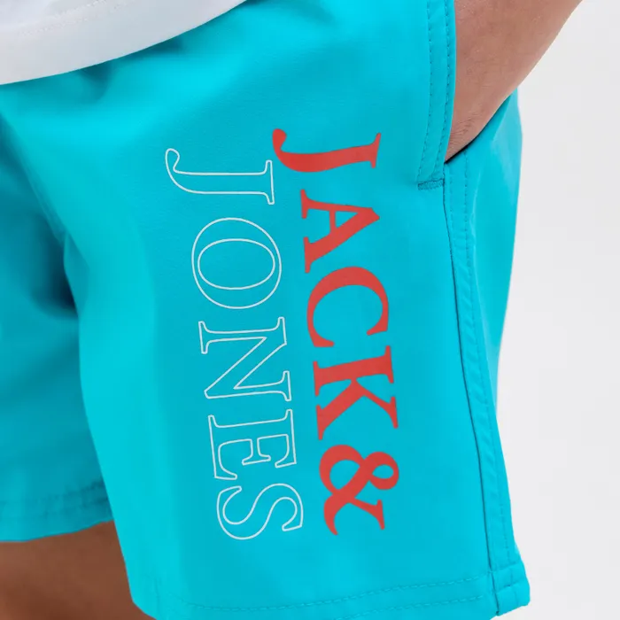 Jack & Jones Maui Double Logo Zwemshort Jongens