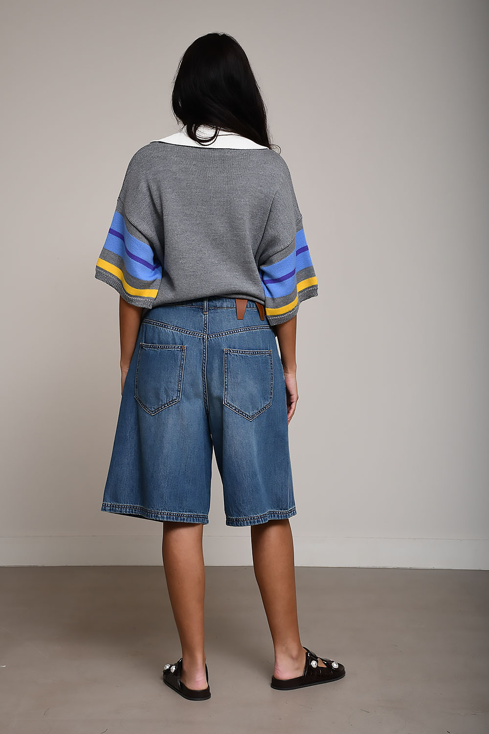 Emily tencel denim short