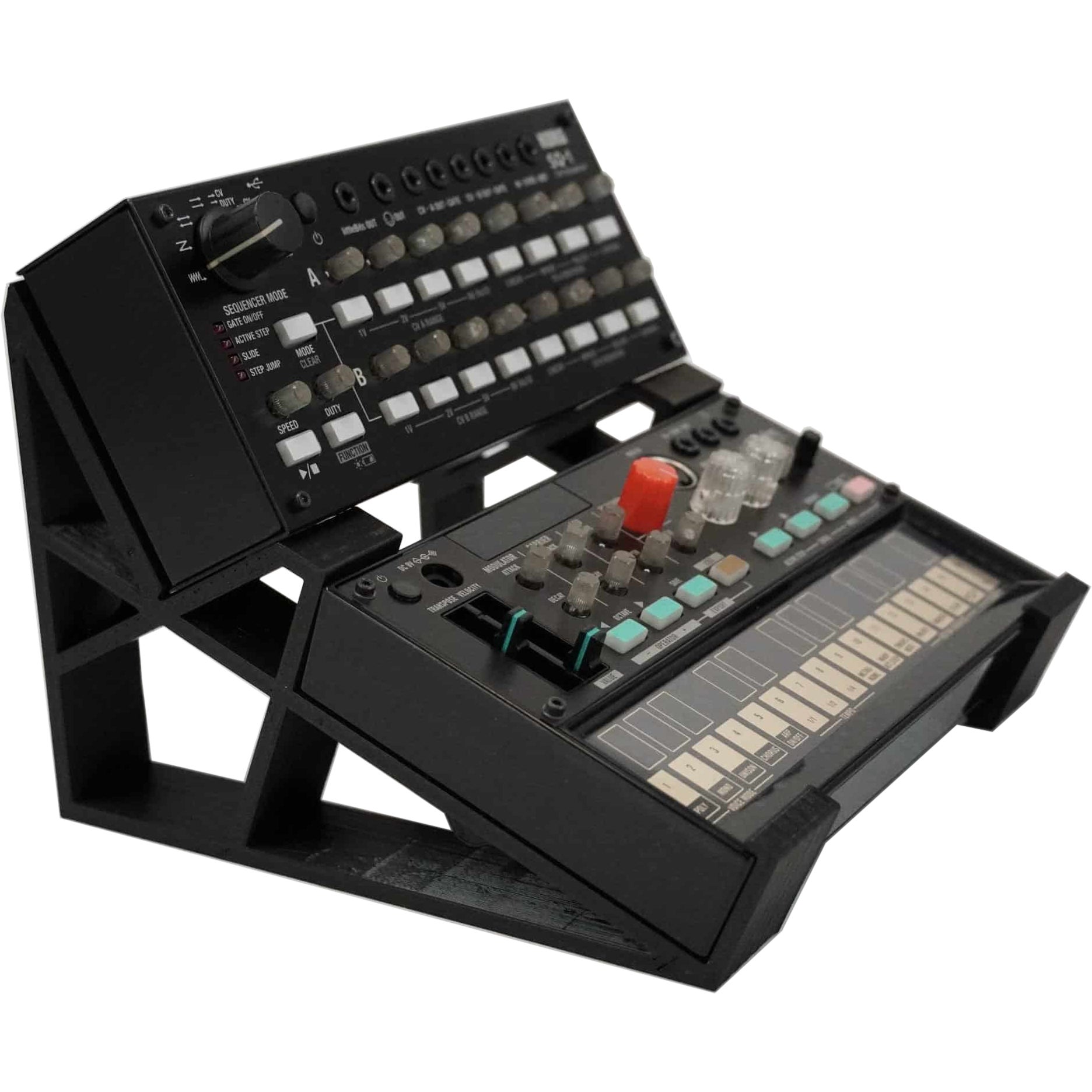 Coverup desktop statief voor Korg Volca en SQ1
