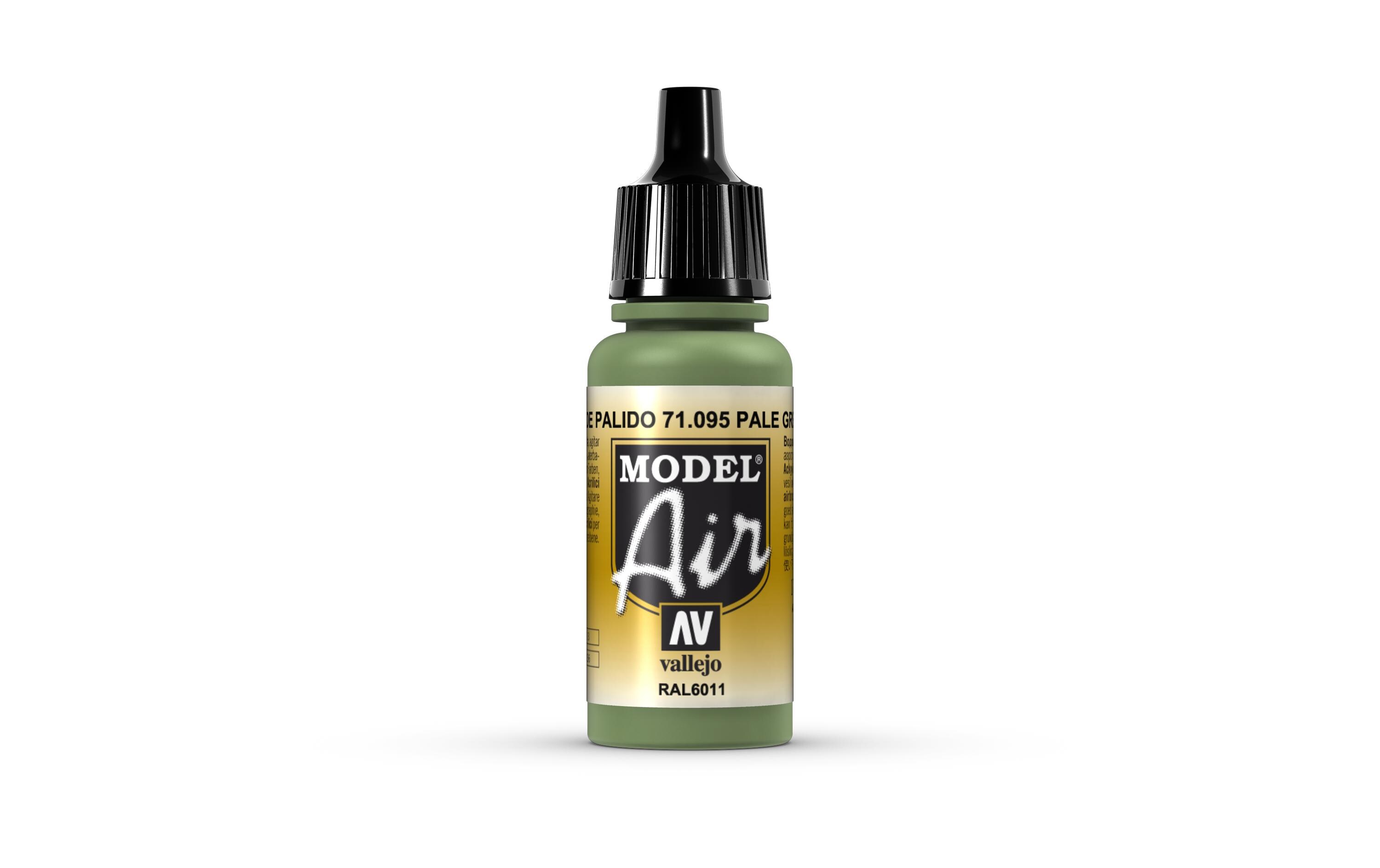 Airbrushfarbe Blasses Grün 17 mlAcryl Model Air Color für Airbrush