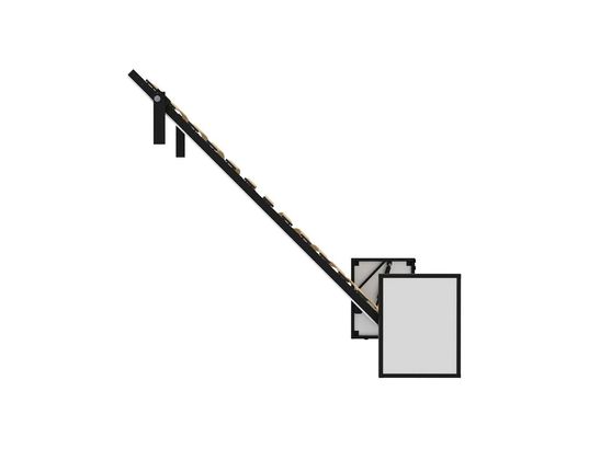 WALLBEDKING - Lit escamotable morphy studio – 120x200 cm, vertical