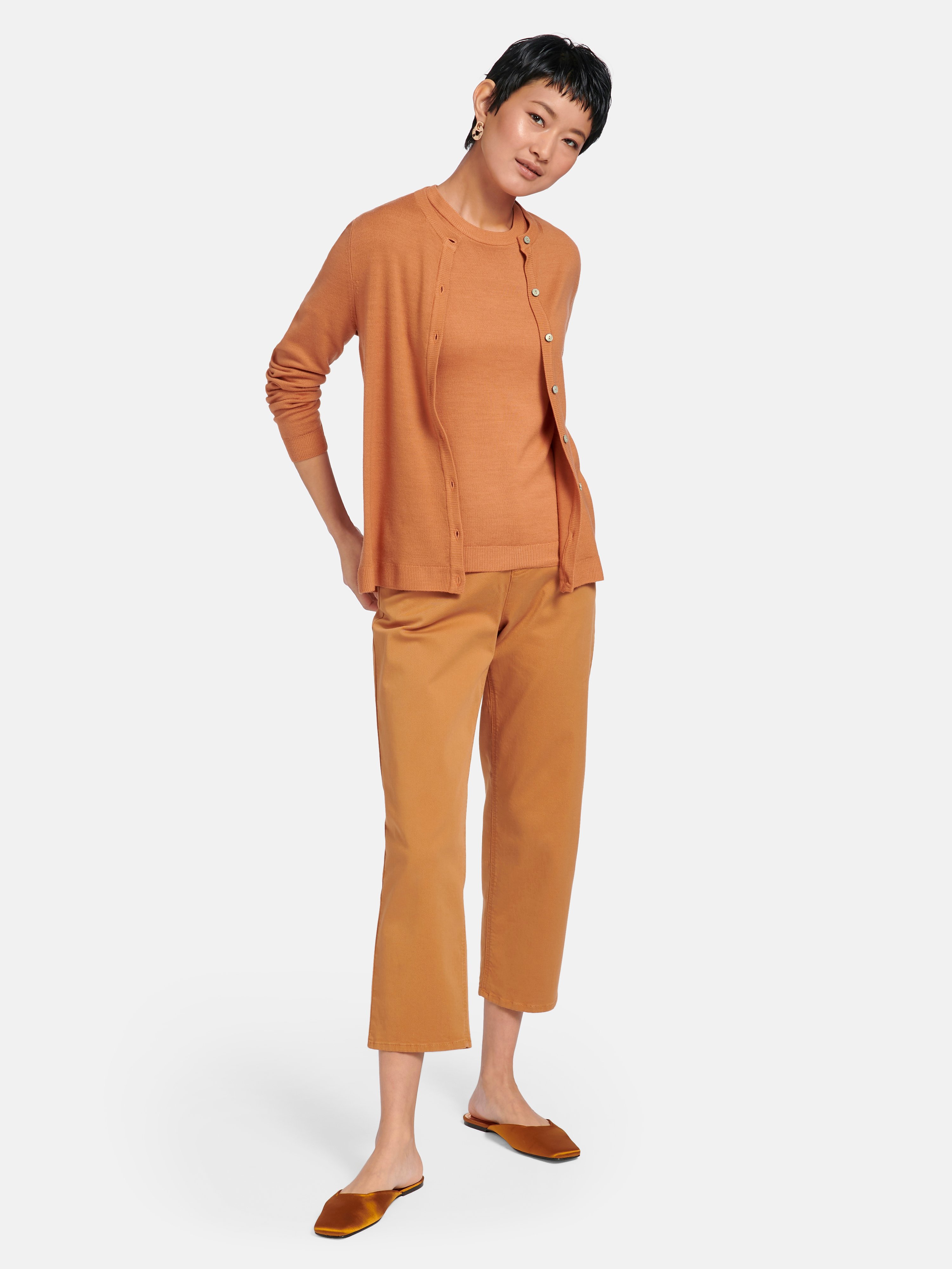 Twinset aus 100%Schurwolle Pure Tasmanian Wool