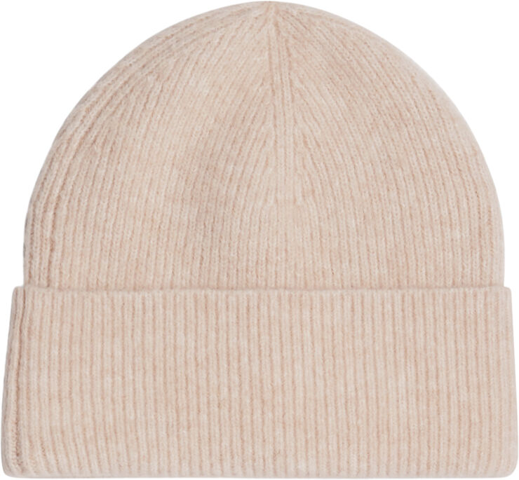 Tommy Hilfiger ESSENTIAL FLAG FUZZY BEANIE Pink bloom