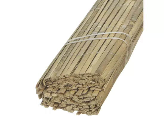 Canisse en bambou naturel - 1 x 5m [Lot de 3]
