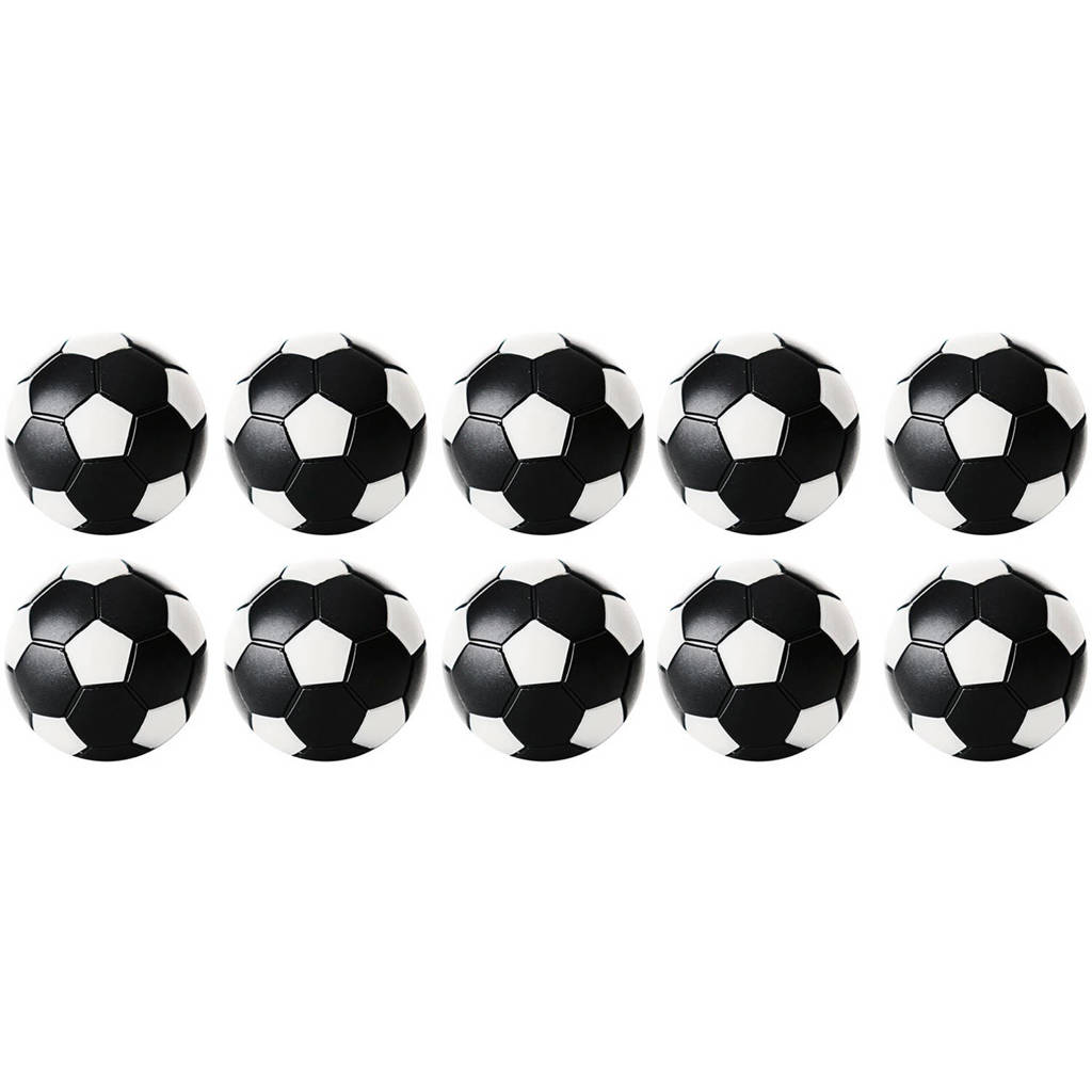 Tafelvoetbalballen 35mm (zwart/wit)