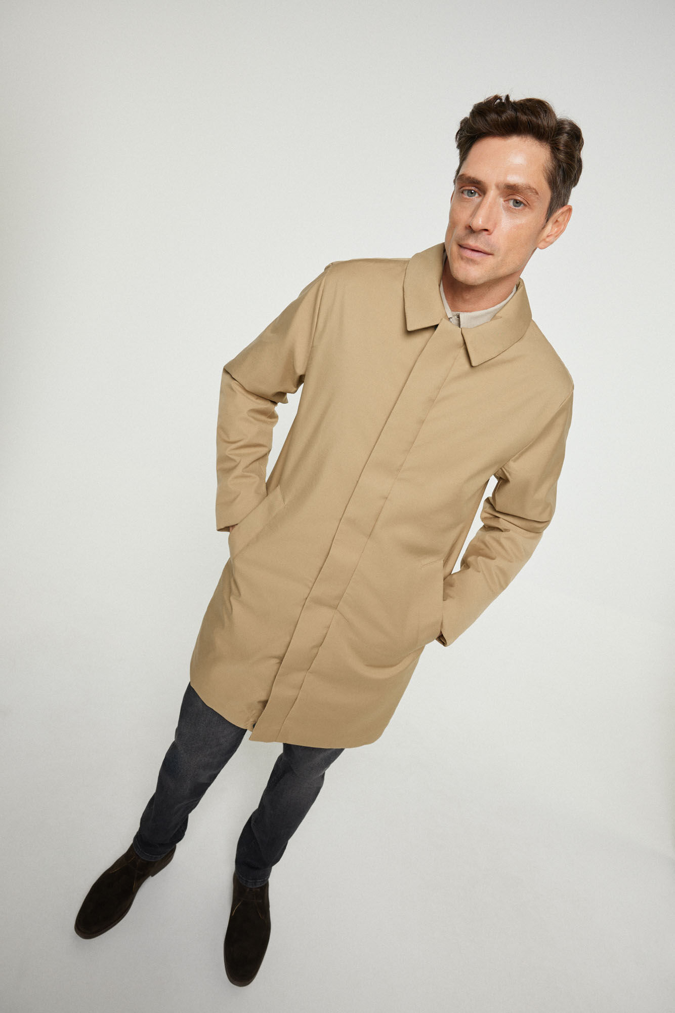 Trench coat clássico