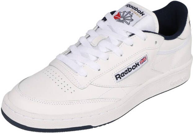 Reebok Classics Club C 85 leren sneakers wit donkerblauw