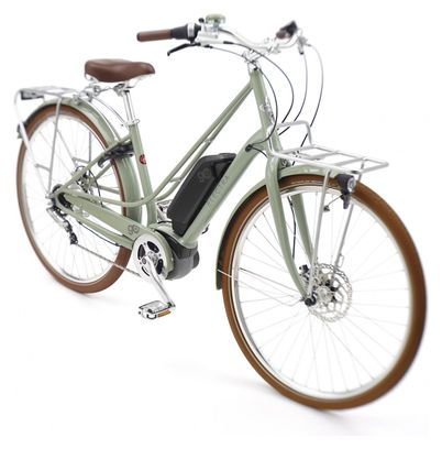 Vélo de Ville Electrique Electra Loft Go! 5i EQ Shimano Nexus 5V 500 Wh Vert Tea 2022