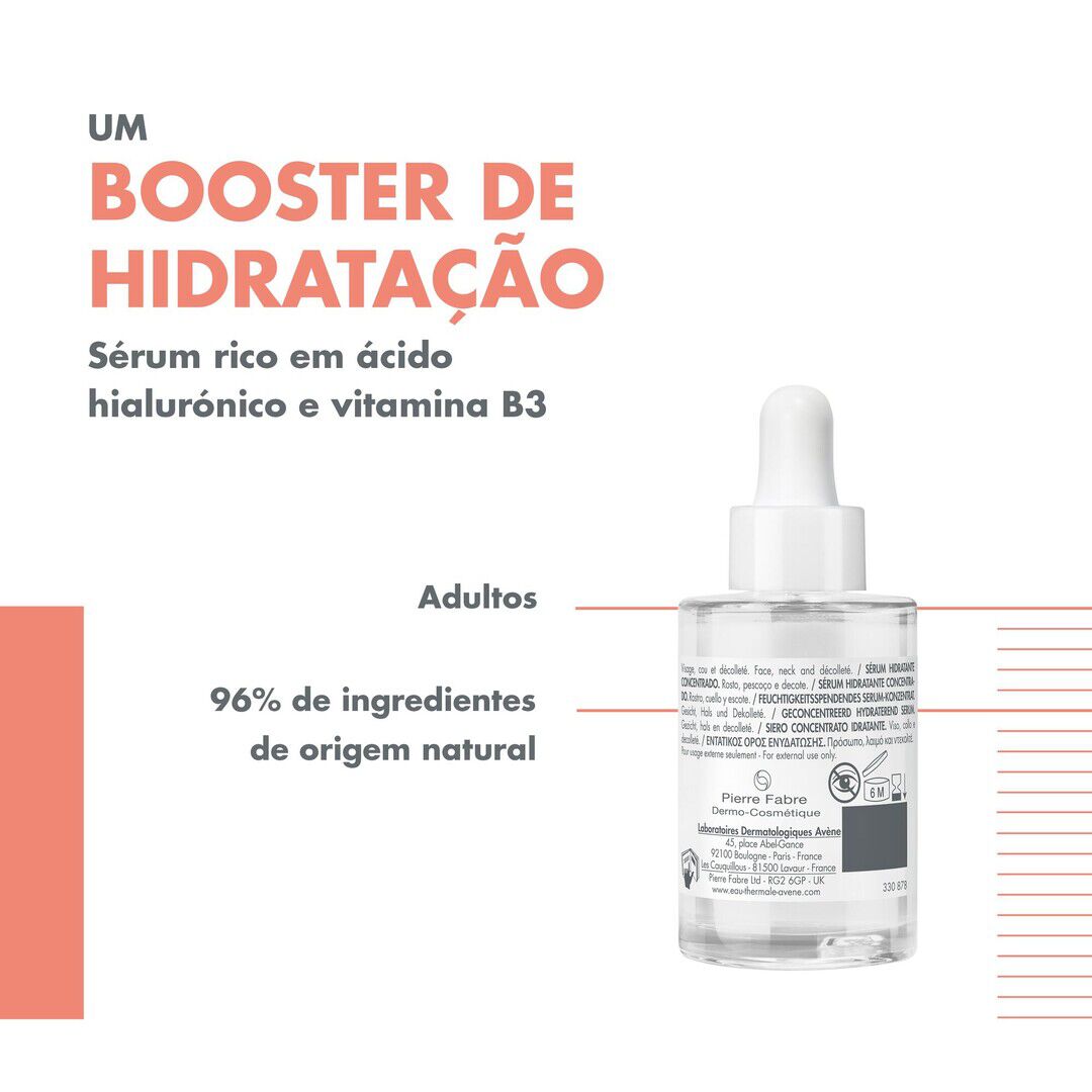 AVENE  Hydrance Boost Sérum Hidratante Concentrado - 30ml