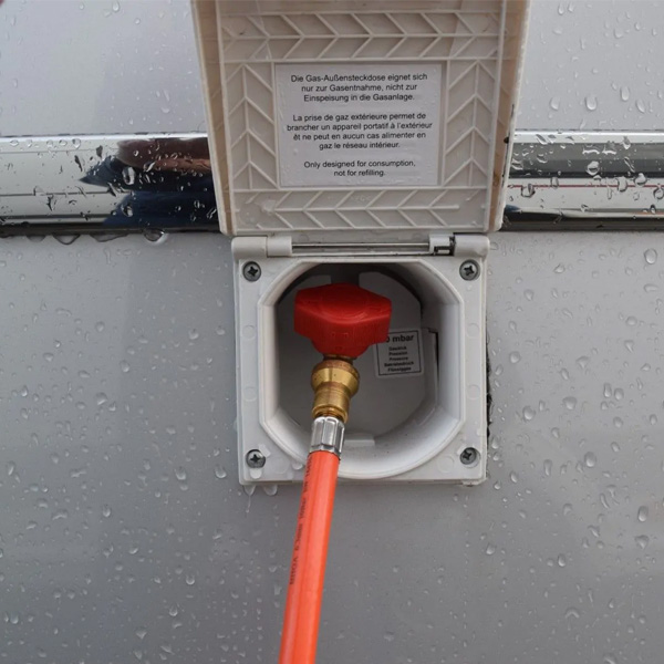 Lyre à gaz raccord rapide 3/5m CADAC