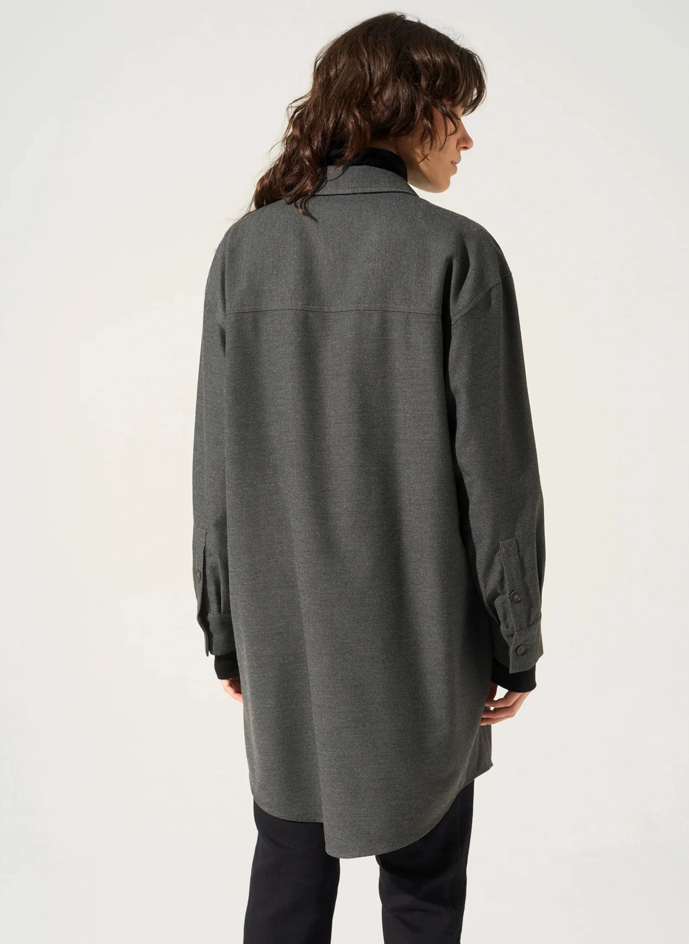 LEO - Chemise ample à col classique | Bleu