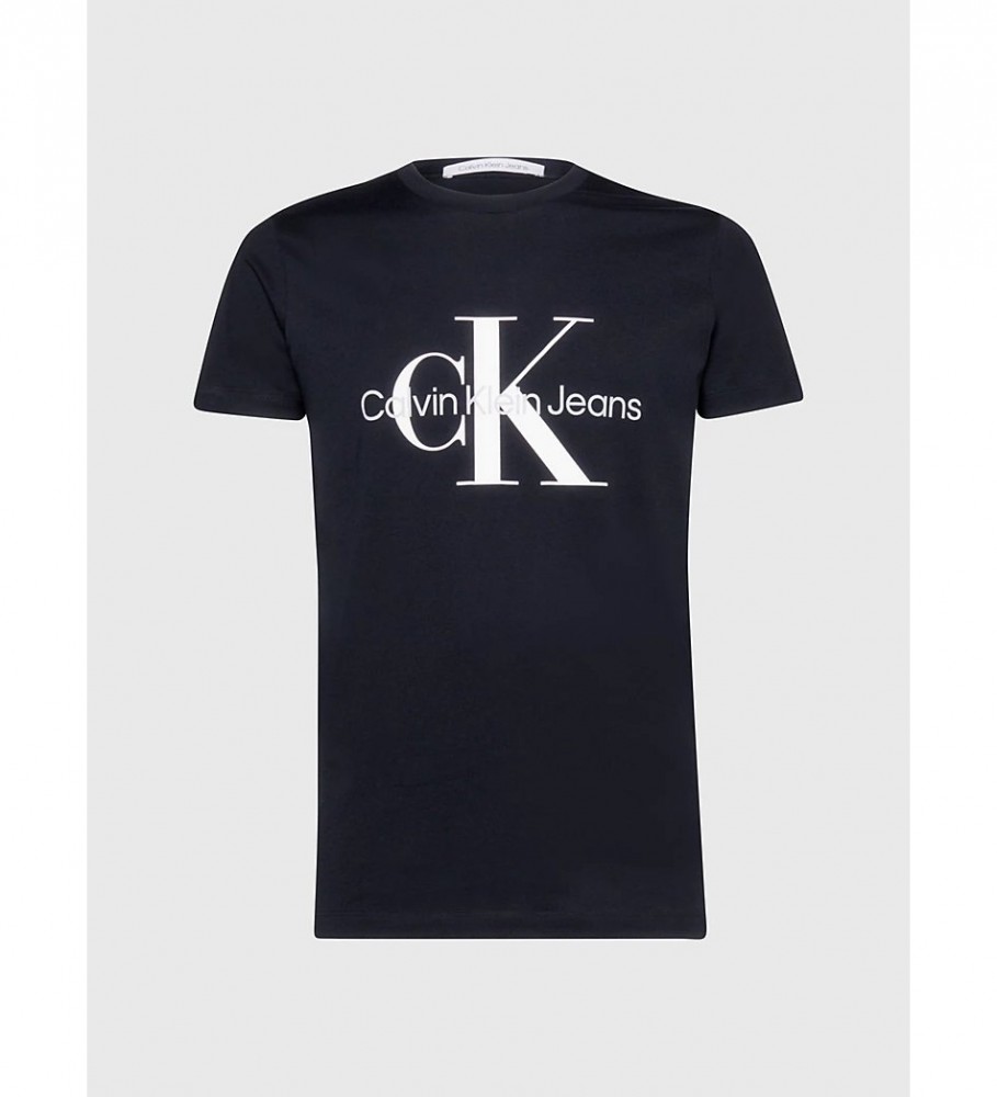 Camiseta Calvin Klein Jeans Core Monogram Slim preta