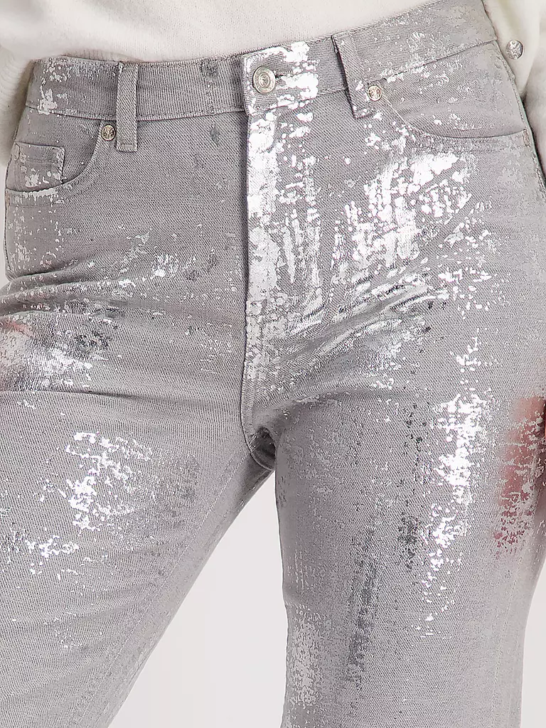 MONARI Marlenehose silber