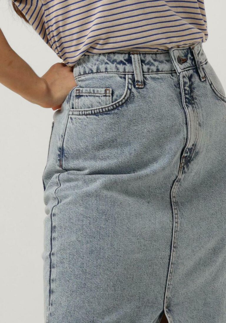 BY-BAR blauwe by-bar midirok elba denim skirt