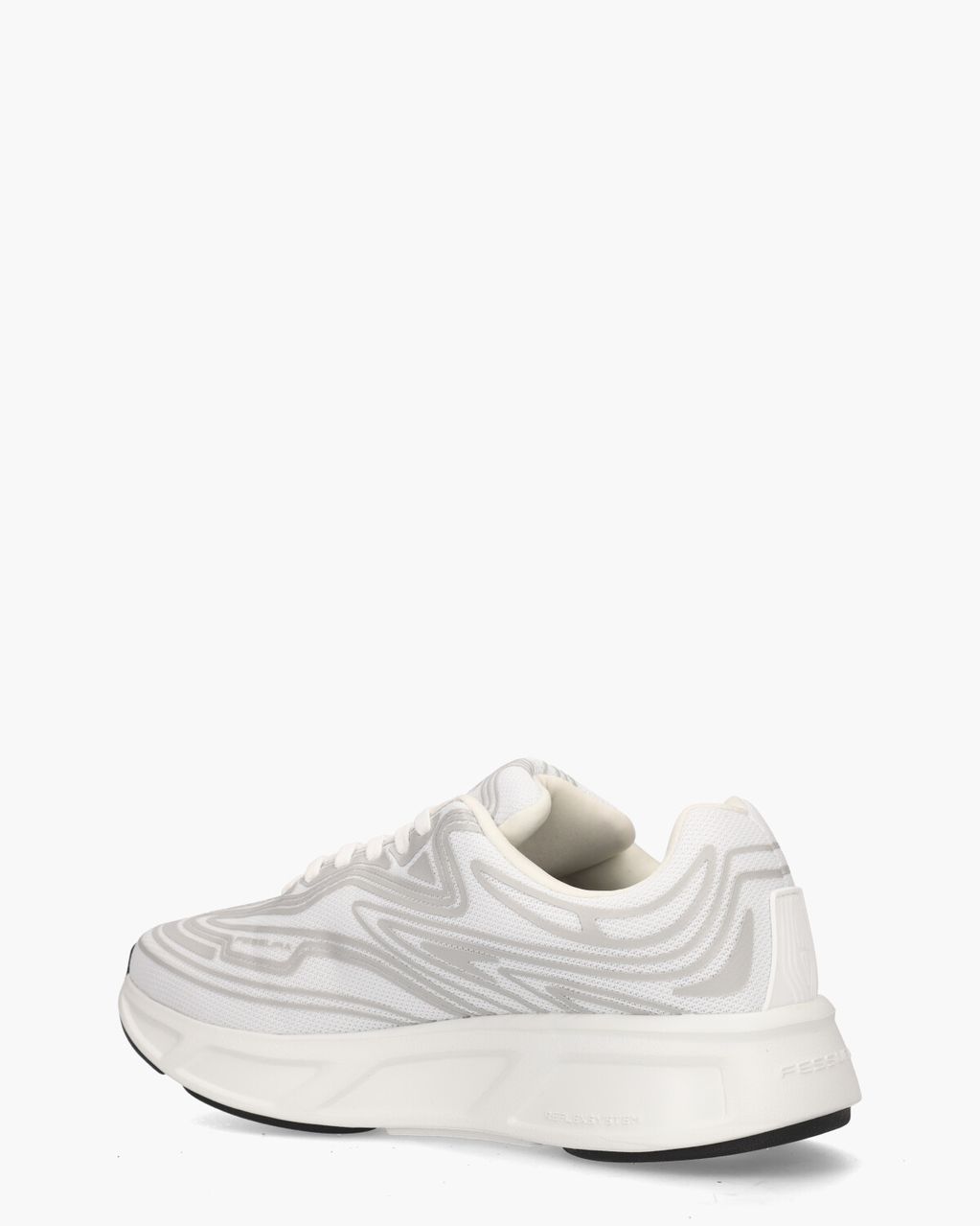 Fessura Run #01 Wit/Grijs Damessneakers