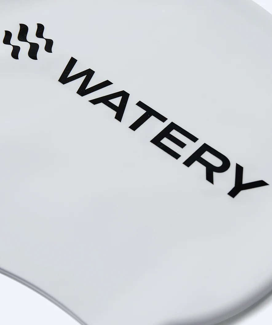 Watery badehætte til børn (3-10) - Signature - Hvid
