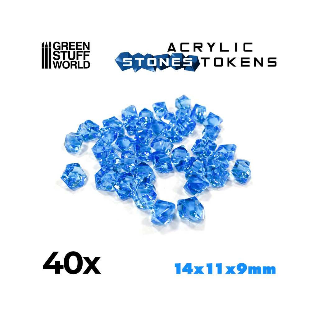 Set de 40 Gemmes Transparentes