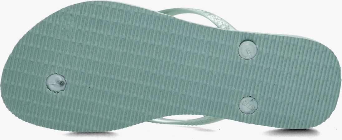 HAVAIANAS groene havaianas teenslippers slim crystal sw ii