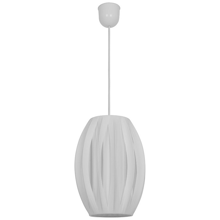 Suspension Lufira GoodHome E27 blanc