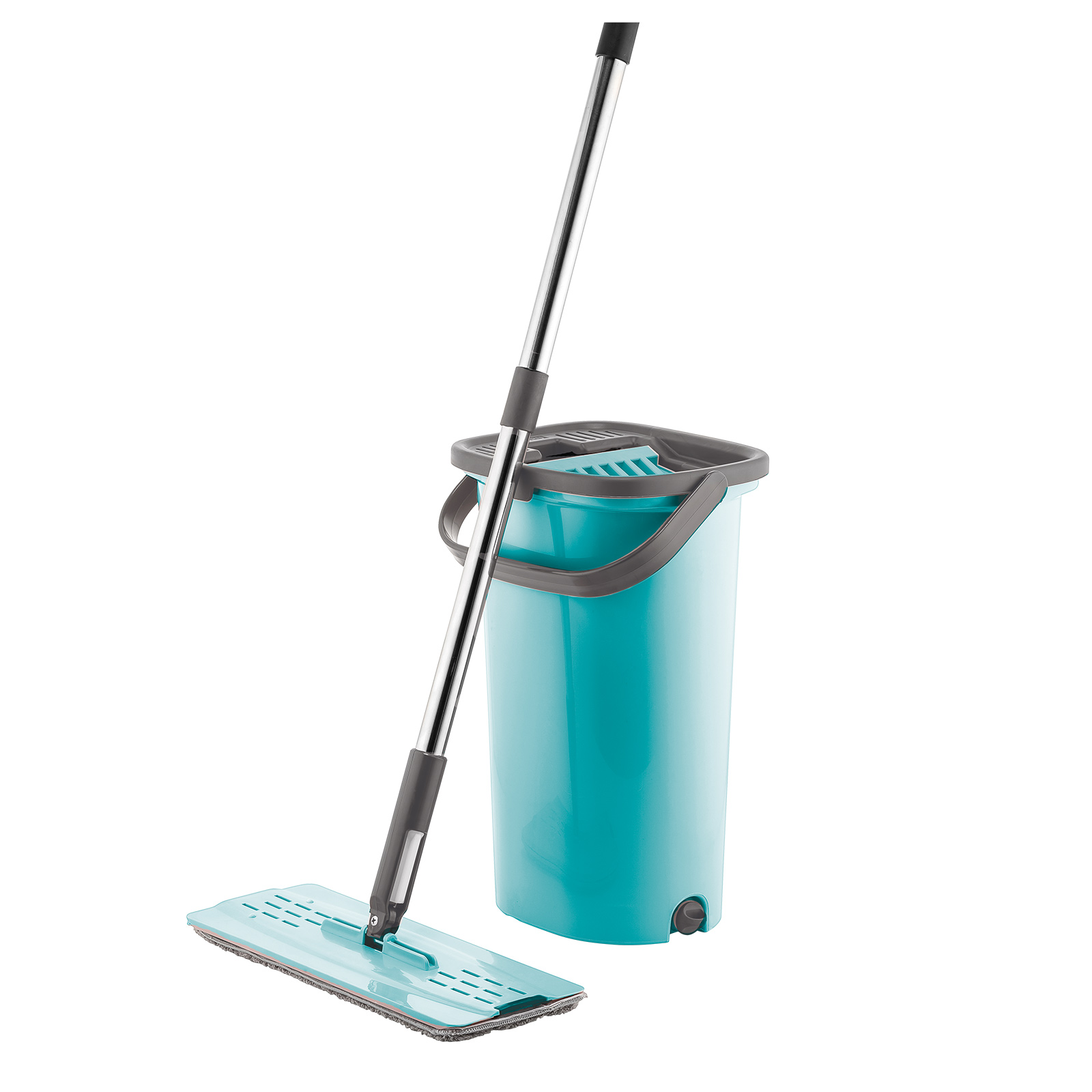 Wischsystem Wash & Dry - türkis - 2-Kammer-System