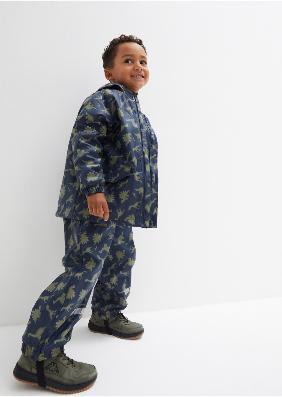 Veste de pluie thermo enfant avec imprimé dinosaure