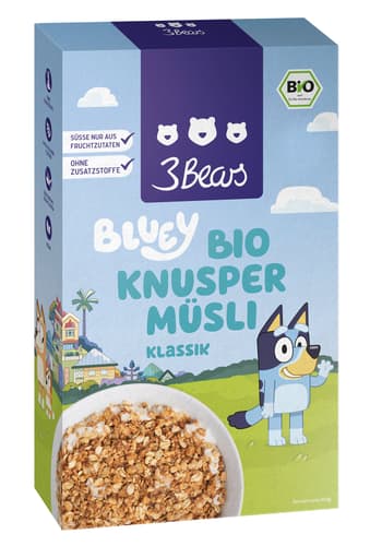 3Bears x Bluey BIO Knuspermuesli Klassik