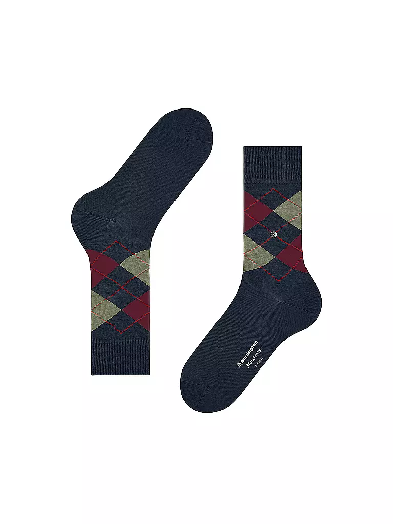 BURLINGTON Herren Socken MANCHESTER marine dunkelblau