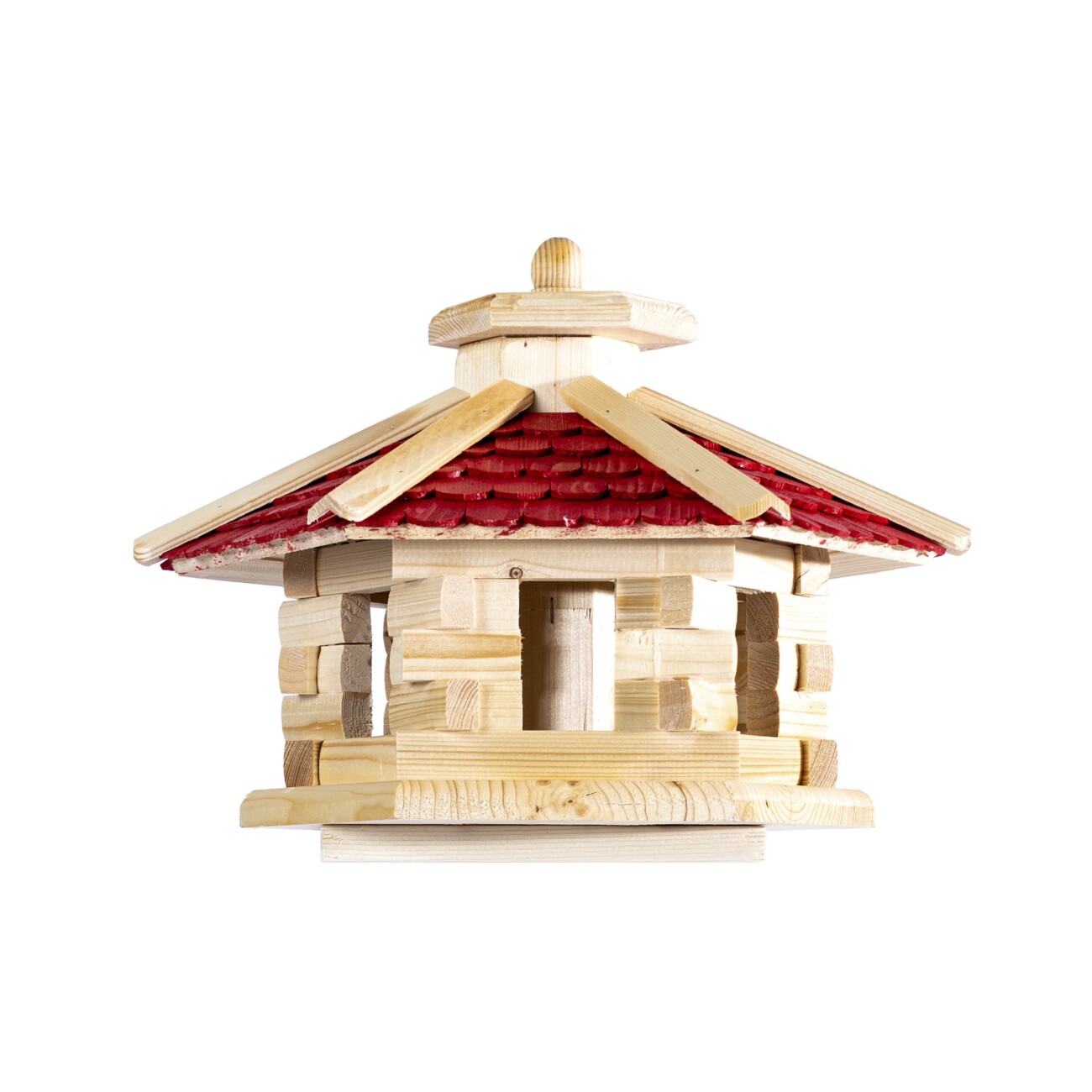Erdtmann's Vogelhaus Schindeldach - zum Aufstellen - 42x42x28cm