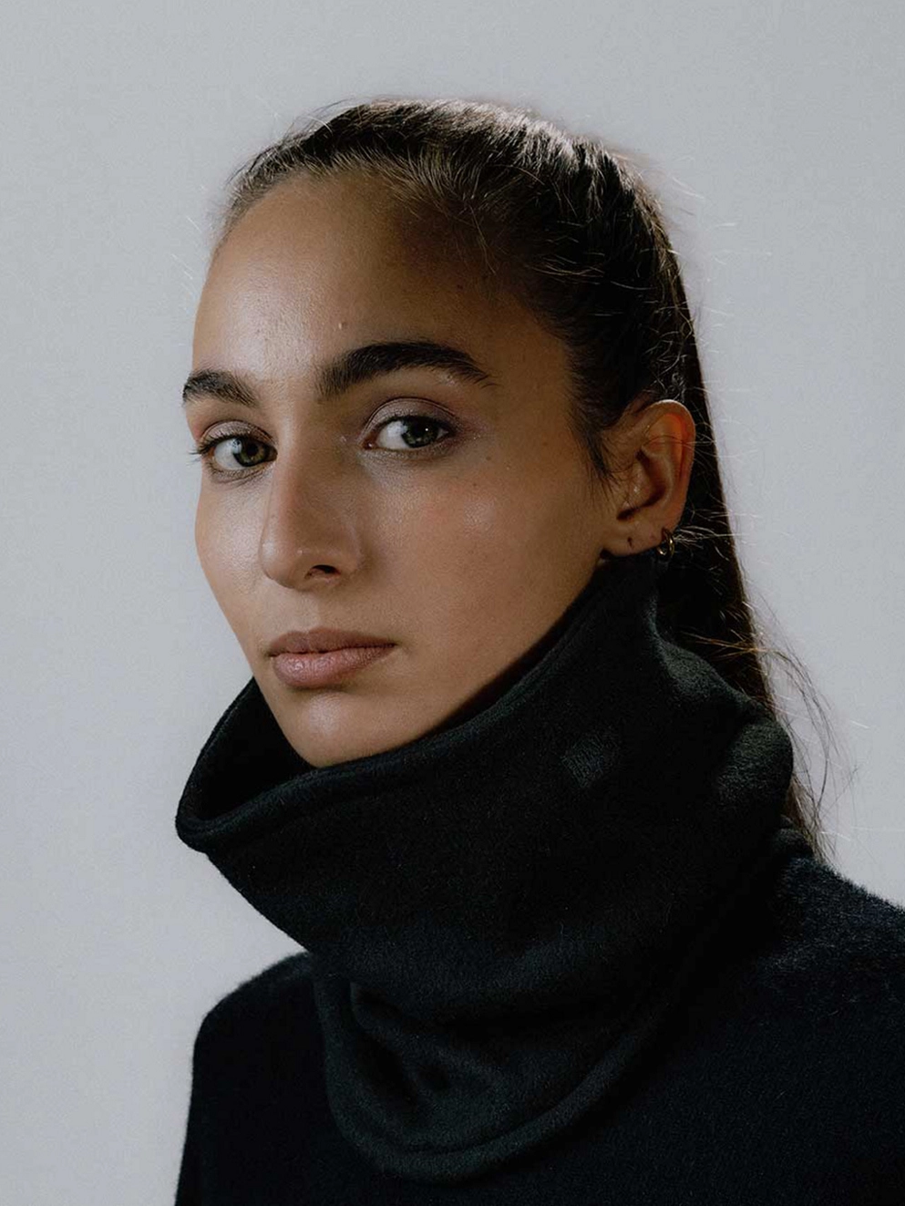 Hä? Polar Fleece Neck Warmer black