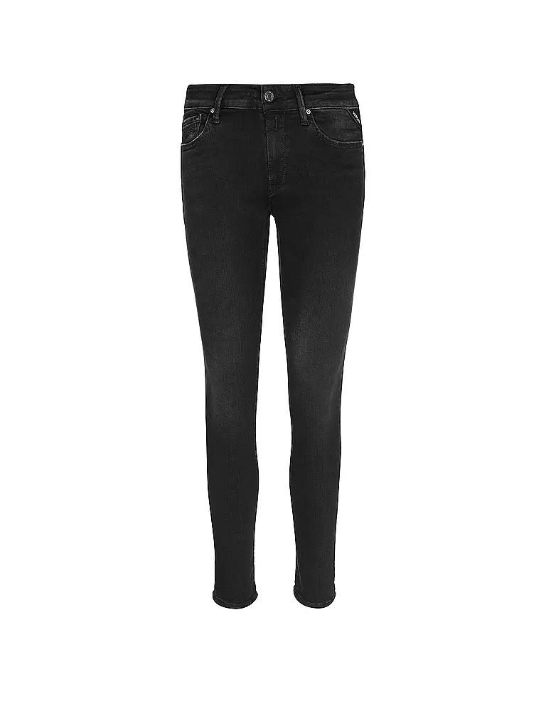 REPLAY Jeans Skinny Fit NEW LUZ HYPERFLEX  schwarz