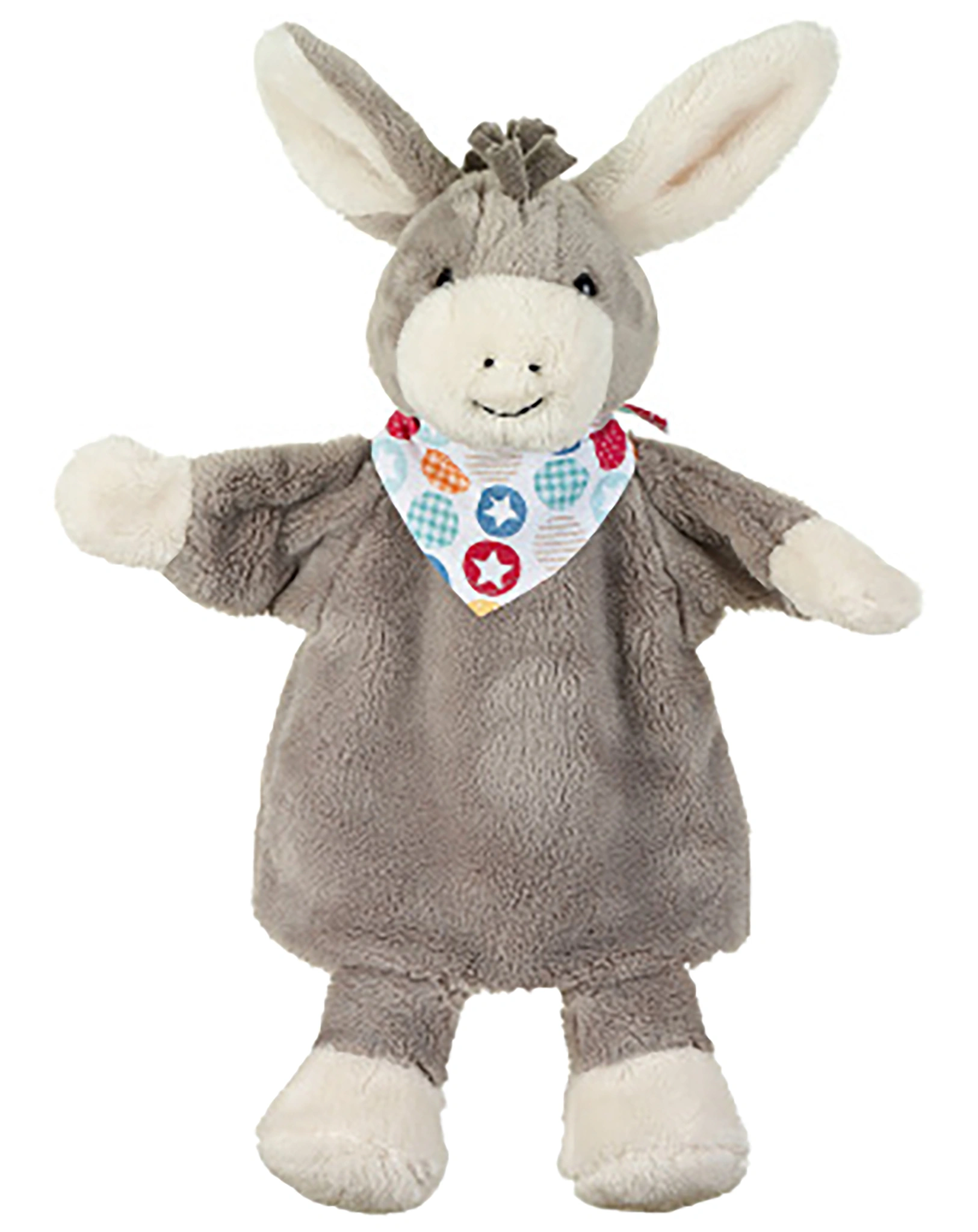 Handpuppe EMMI ESEL (34cm) in grau