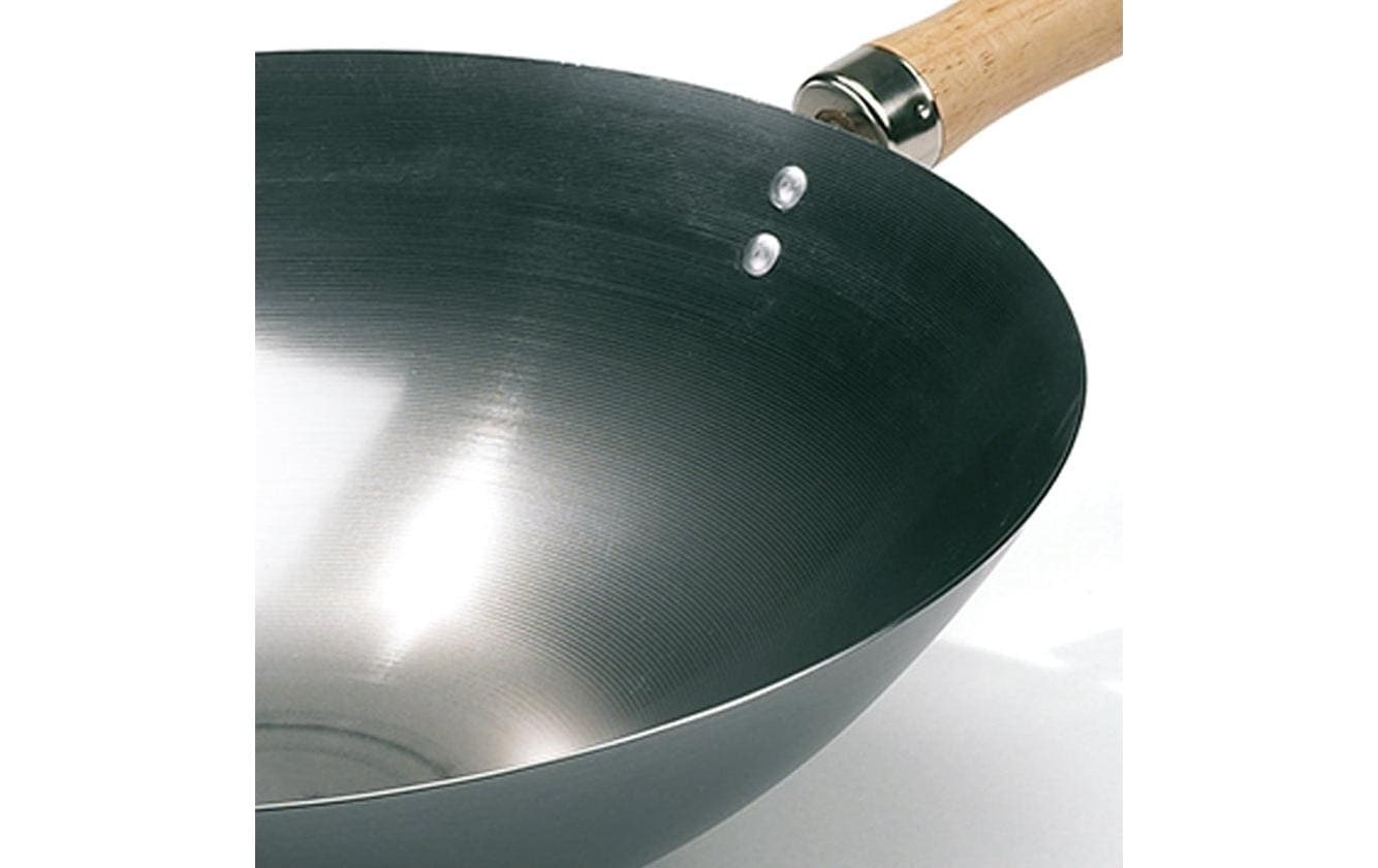 Wok »Hot Wokpfann 35 cm« Karbon-Stahl