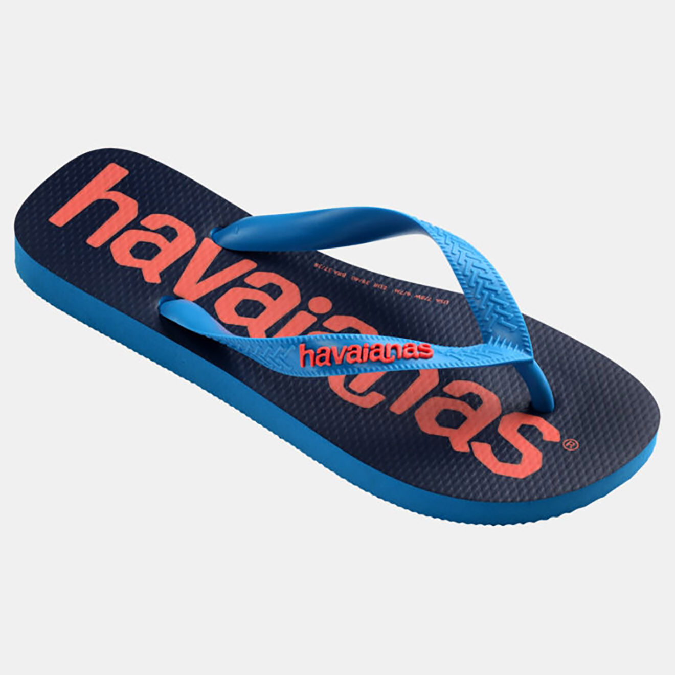 Havaianas Tongs Top Logomania 2 bleu/rouge