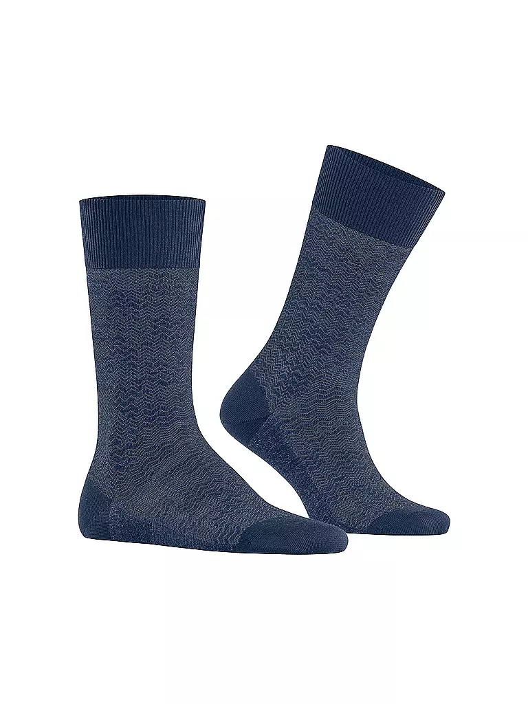 FALKE Socken FALKE MIGHTY NEST royal blue blau