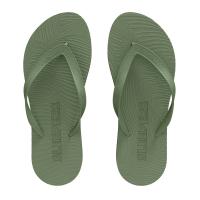 Sandal Slim Wide Strap-70 Grønn