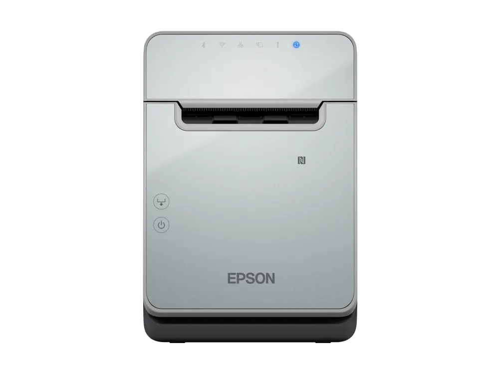 Epson TM L100 (111) - Kvitteringsprinter - termisk linje - Rulle (8 cm) - 203 x 203 dpi - op til 170 mm/sek. - USB 2.0, USB 2.0 vært, Gigabit LAN - sort