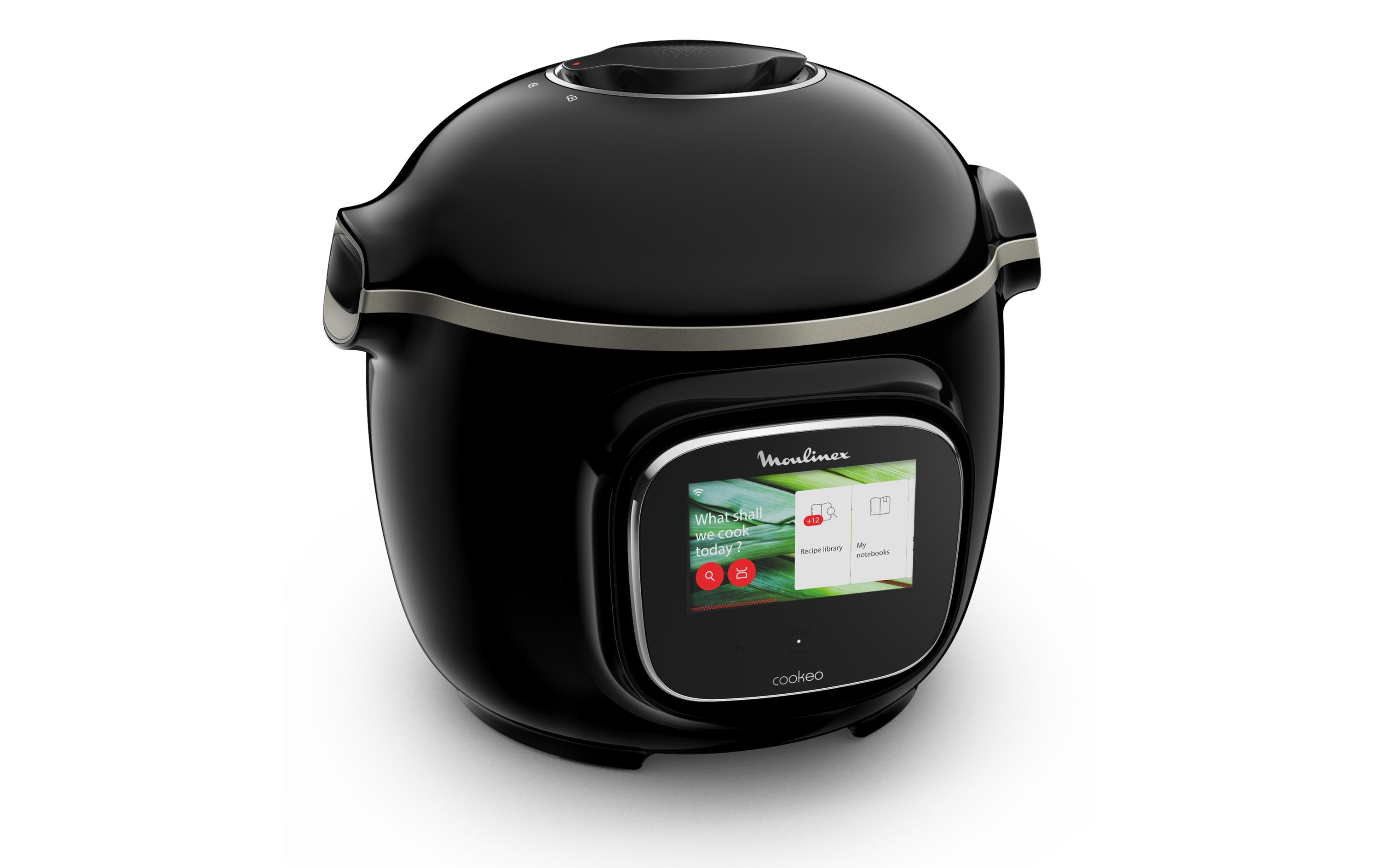 Küchenmaschine Cookeo Touch CE9028CH Schwarz<br>Smarter Multikocher mit 13 Kochprogrammen