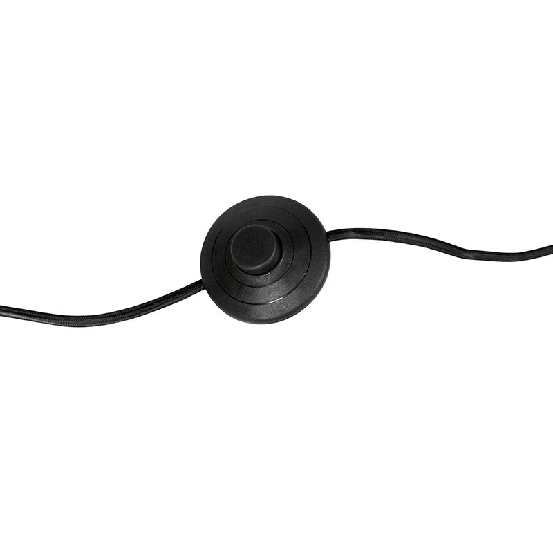 Moderne vloerlamp staal zonder kap - Simplo