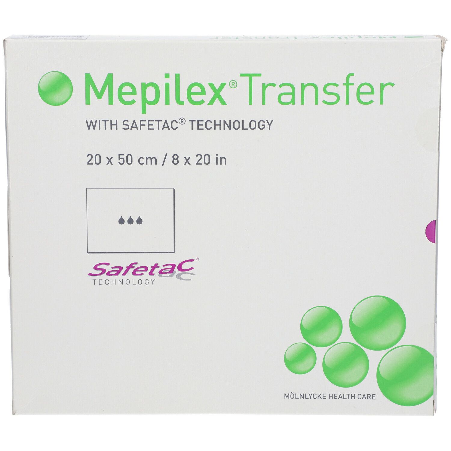 Mepilex® Transfer Schaumverband 20 x 50 cm steril