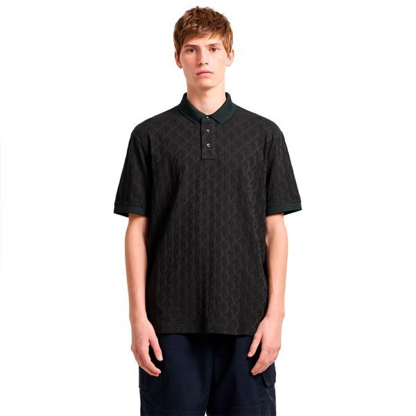 Armani Exchange para Homem Pólo de Manga Curta Preto Xl