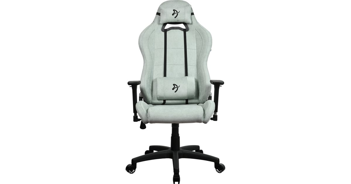 ArozziTorretta Soft Fabric - Pearl Green gamestoel  (Groen)