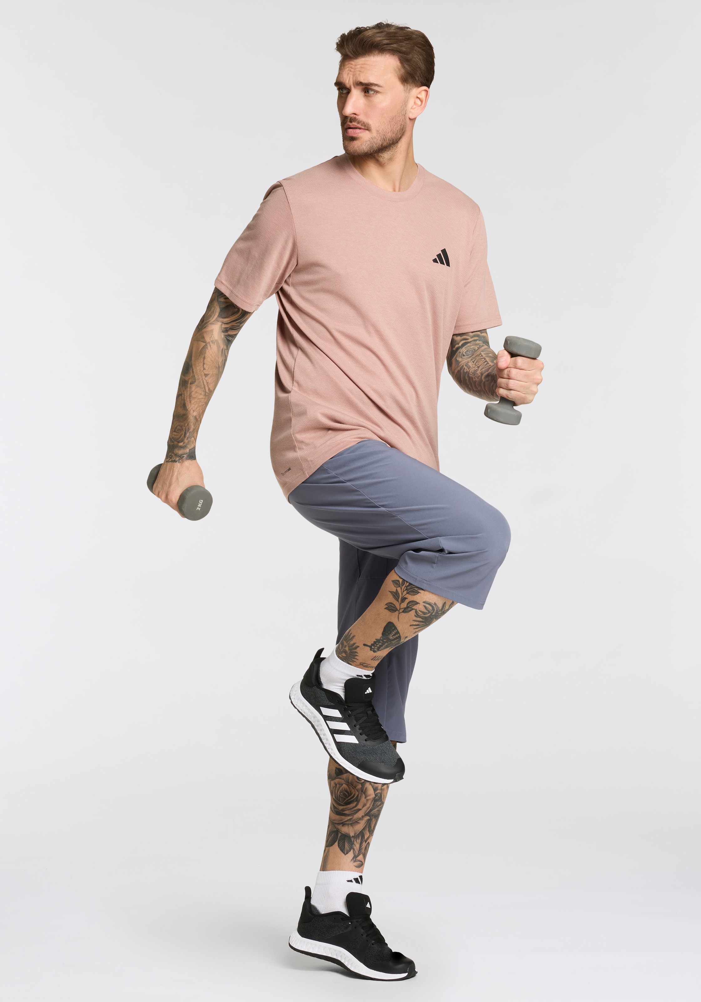 adidas Performance T-Shirt »TR-ES FR NOV T«, Trainingsshirt mit CLIMACOOL, Pikeematerial