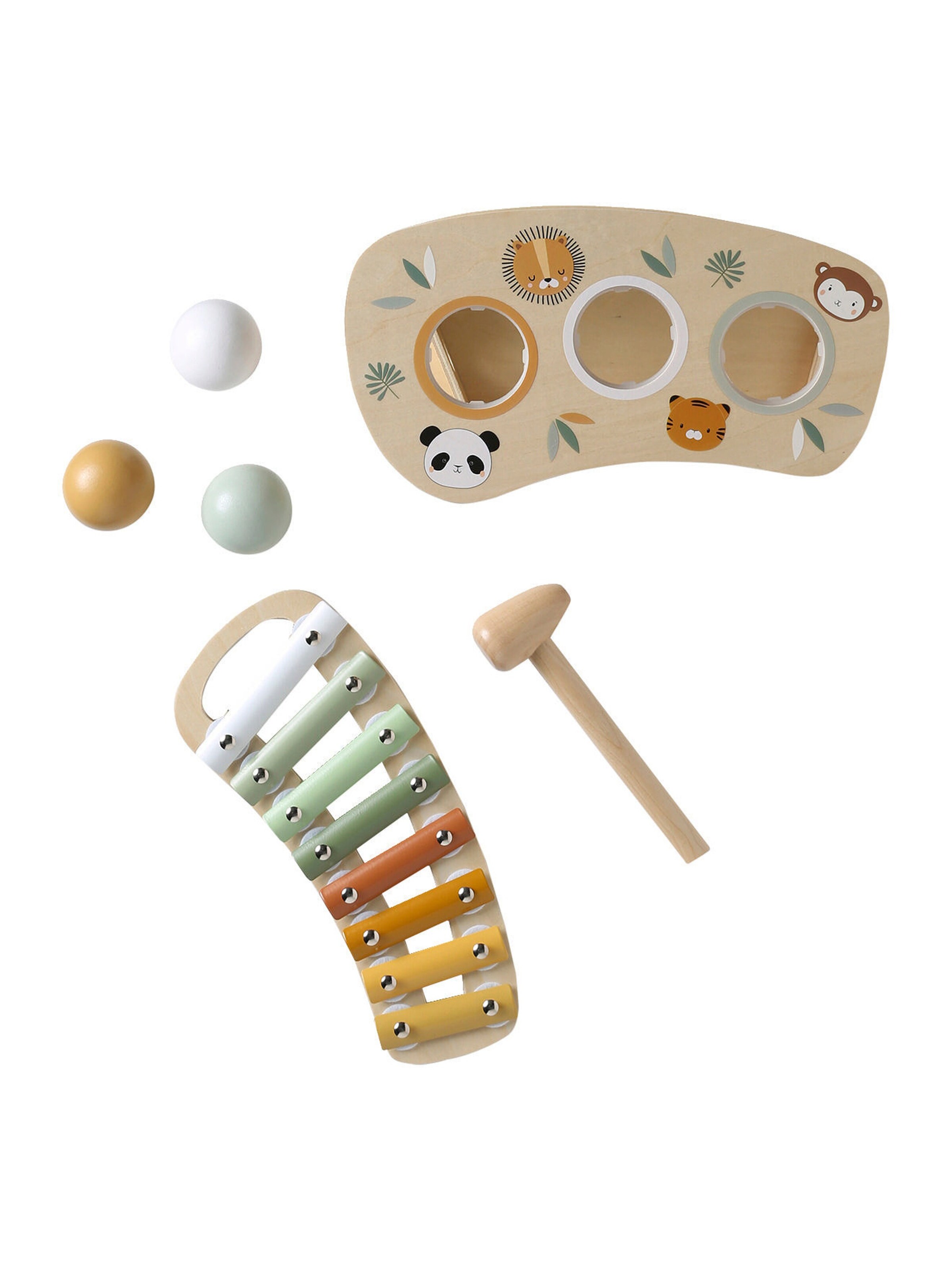 Vertbaudet Kinder Xylophon, Holz FSC® gelb